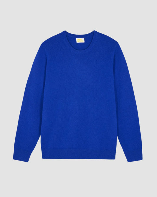 Sweater Crewneck Basic Blue