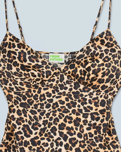 Top Bretelle Animal Print