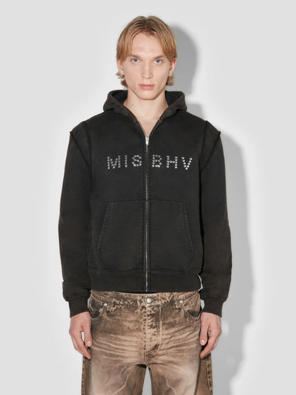 Hoodie Star Teddy Black
