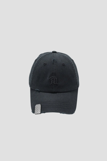 Cap Diamond Plate Black