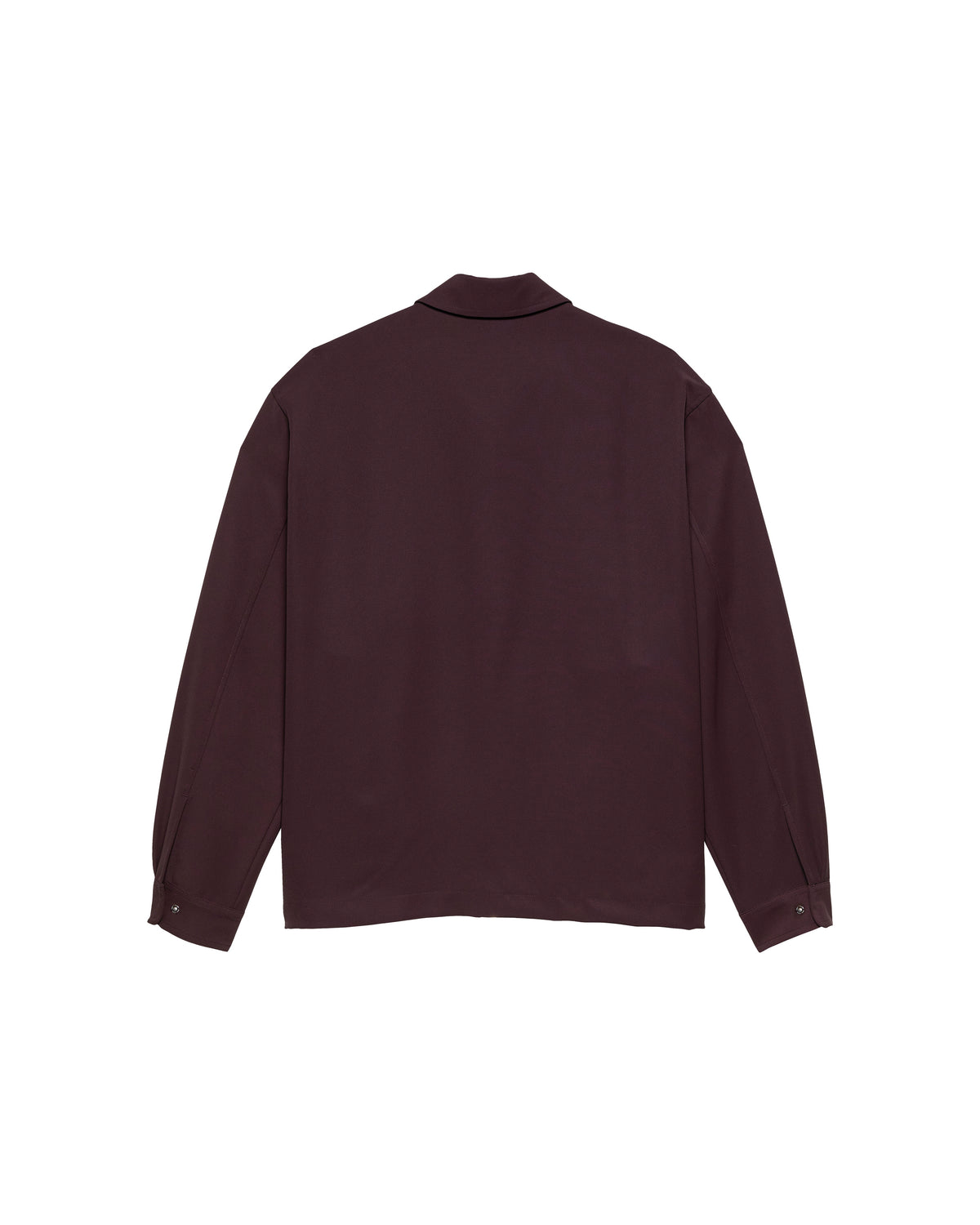 Jacket Zip Up Burgundy