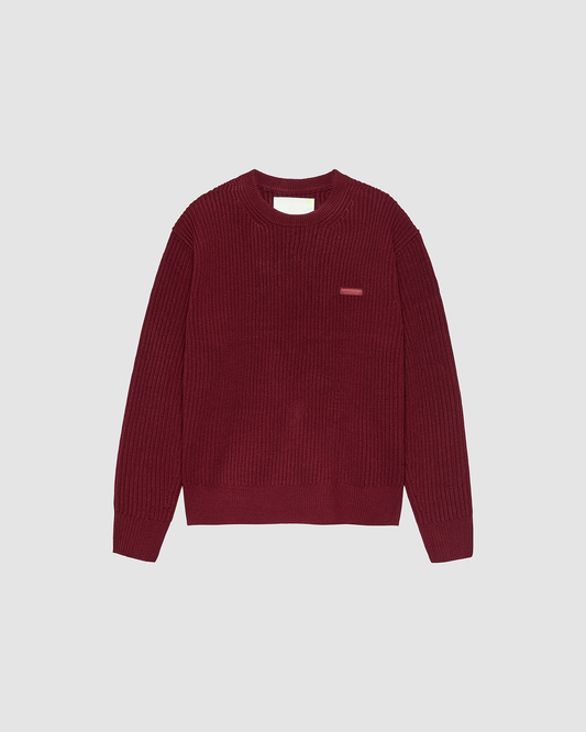 Sweater Crewneck Burgundy