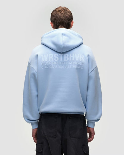 Hoodie Studio V12 Chambray Blue