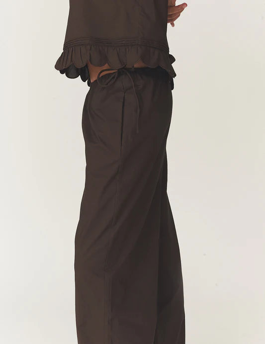 Pants Kirsten Chocolate Brown