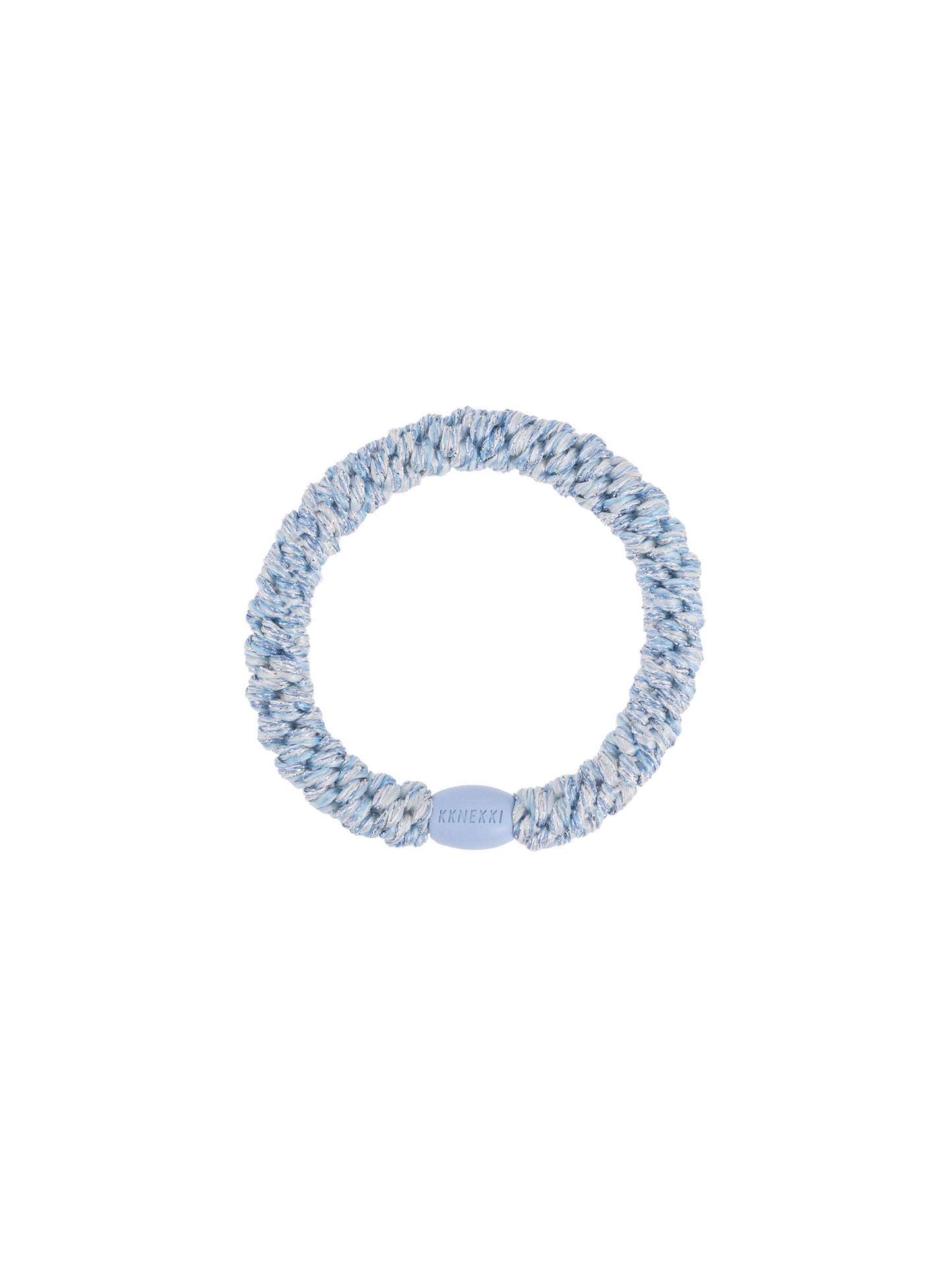 Hair Tie Sparkling Blue Glitter