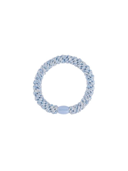 Hair Tie Sparkling Blue Glitter