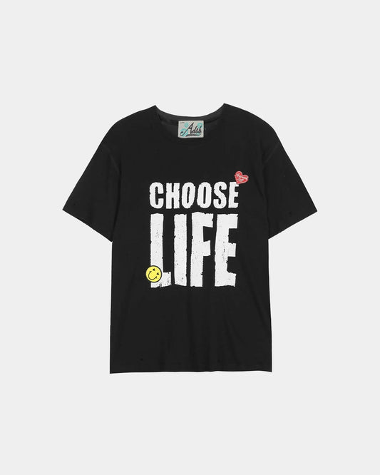 T-shirt Choose Life Black