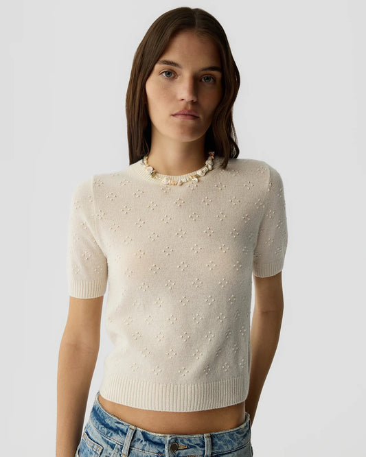 Sweater Tee Compass Creamy