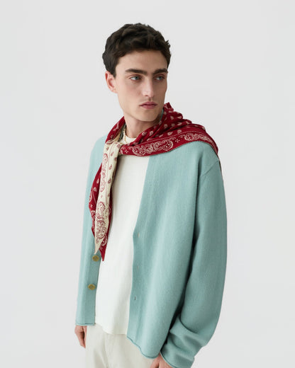 Scarf Wild Rag Carmine & Butter