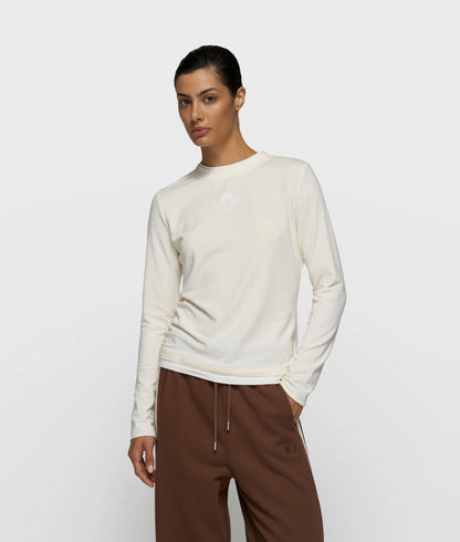 T-shirt Double Longsleeve Pearl Cream