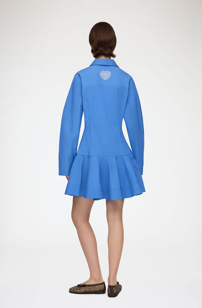 Dress Shirt Mini Blue