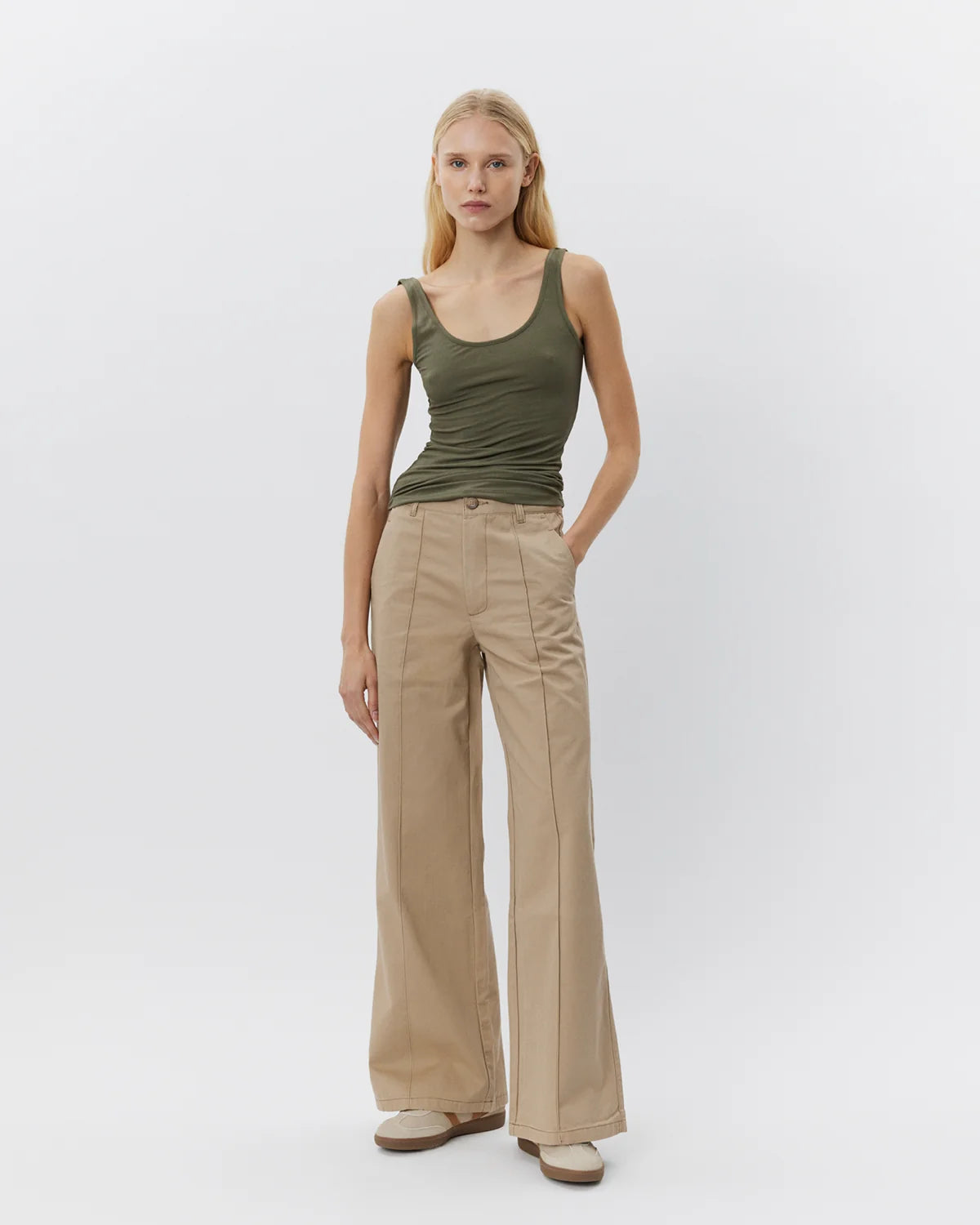 Top Diza Army Green