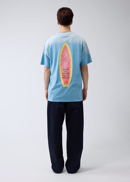T-shirt Surfboard Washed Blue