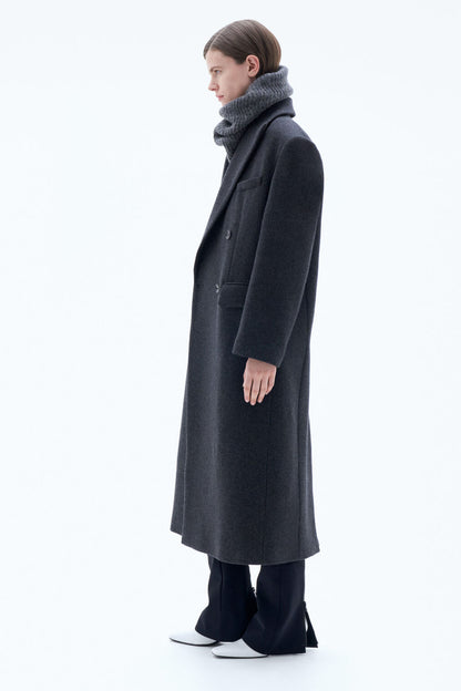 Tailored Coat Anthracite Grey