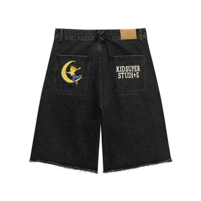 Shots Denim Patches Black