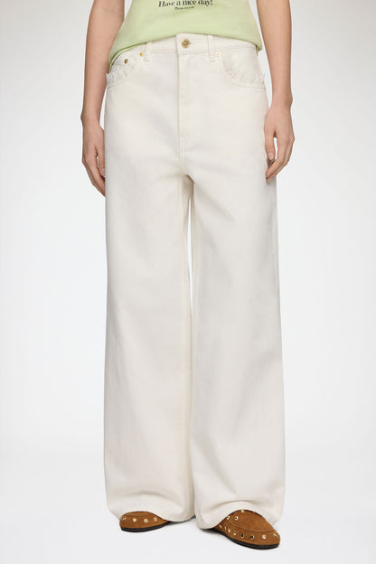 Jeans Lari Straight White