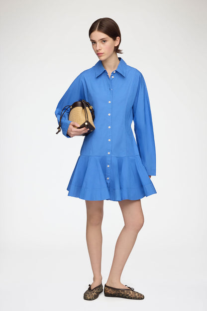 Dress Shirt Mini Blue