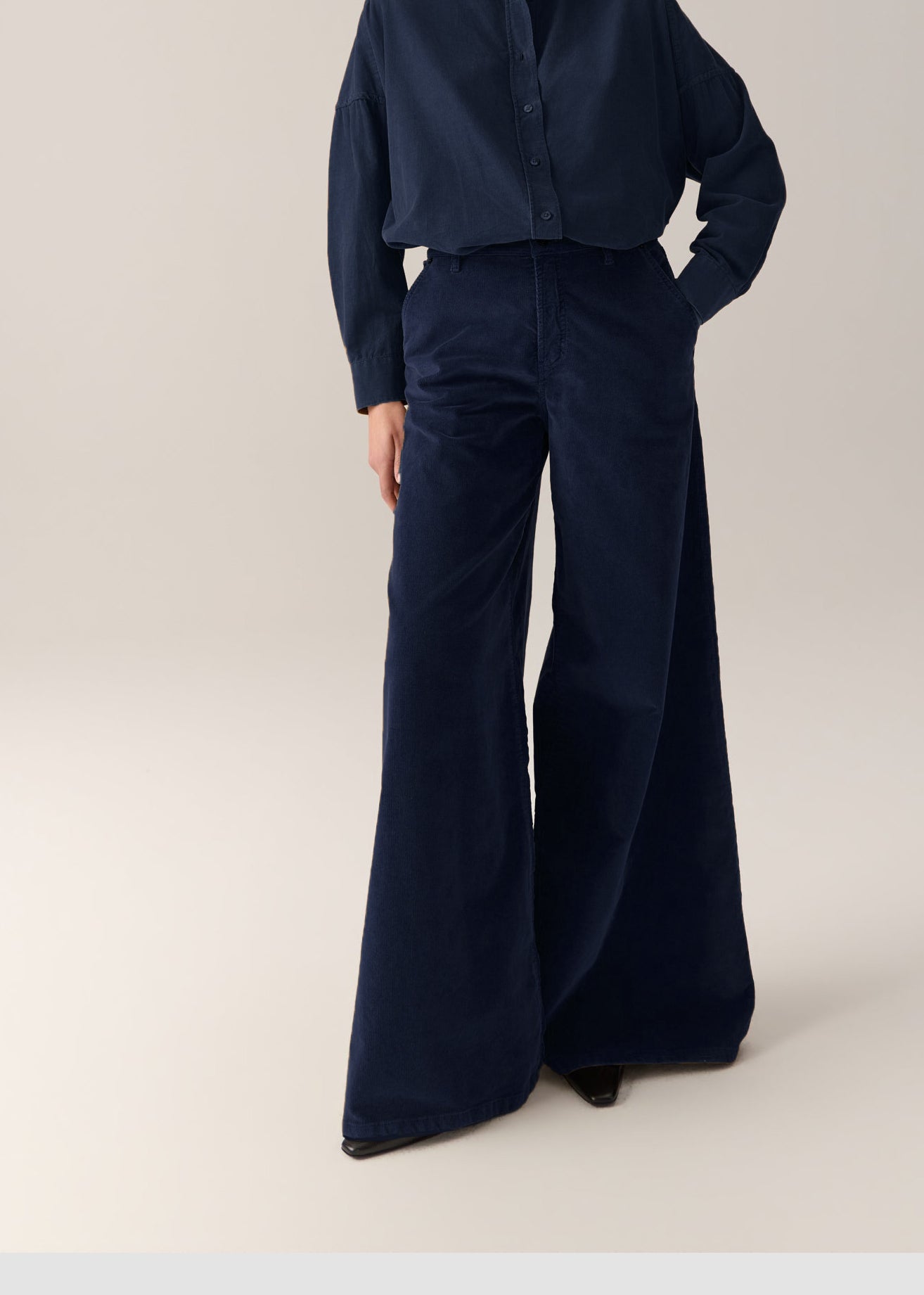 Jeans New Marlene Cord Navy