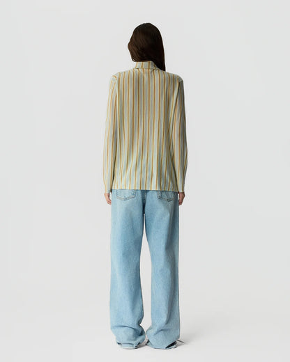 Shirt Stripe Showtime Lime