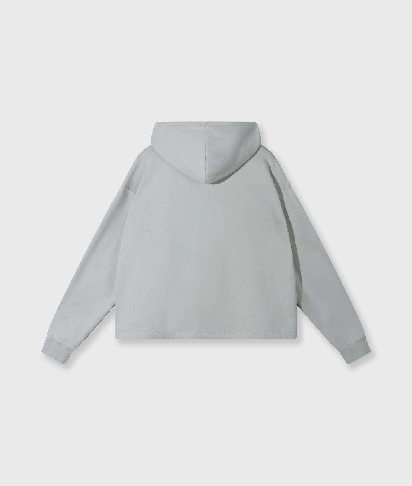 Hoodie Statement Zip Clean Blue