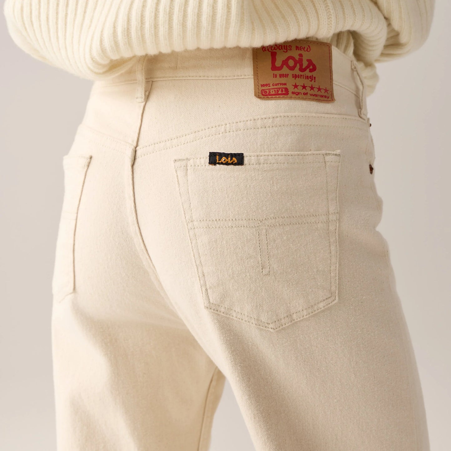 Jeans Lindsay Palazzo Beige