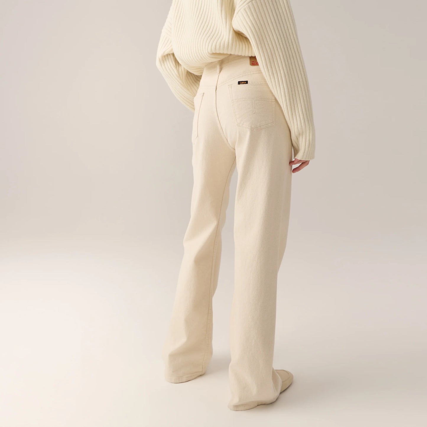 Jeans Lindsay Palazzo Beige