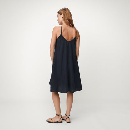 Dress Yara Linen Navy