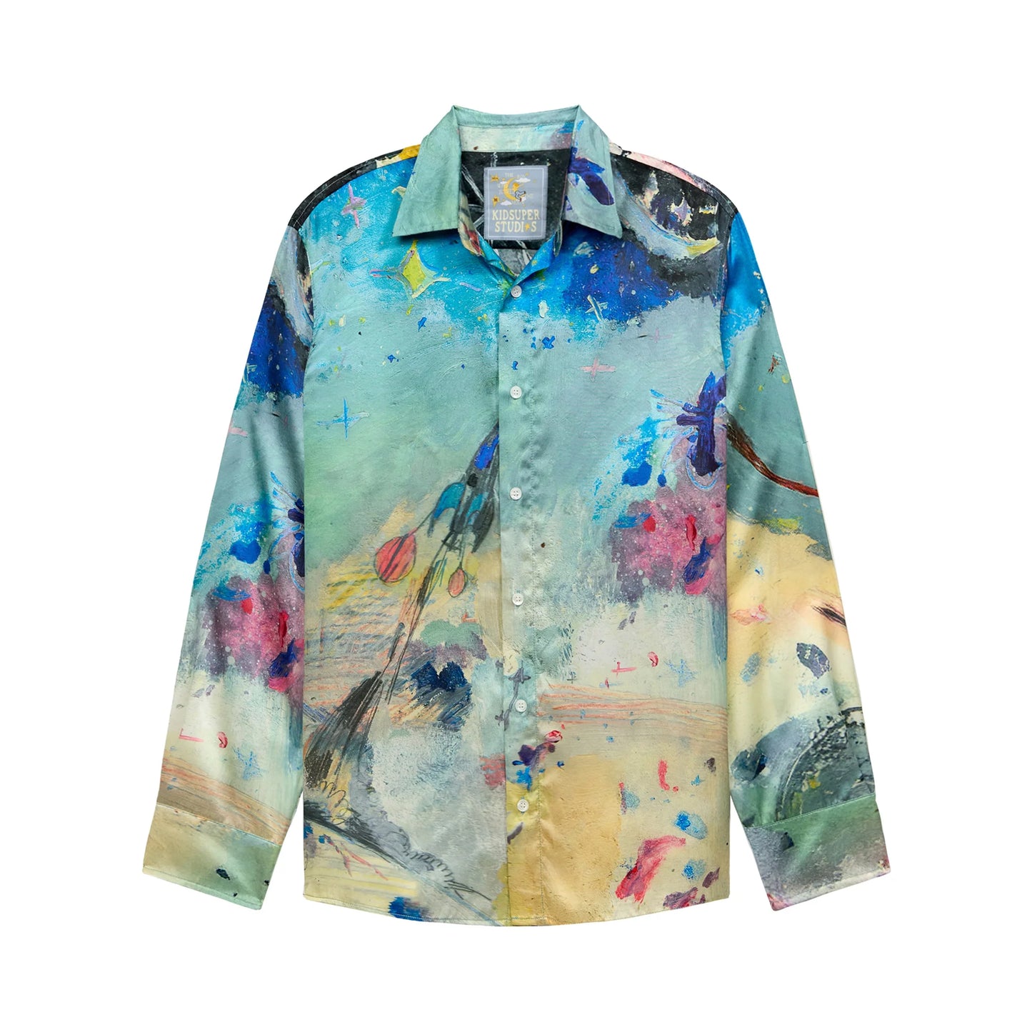 Shirt Book Page Multicolor