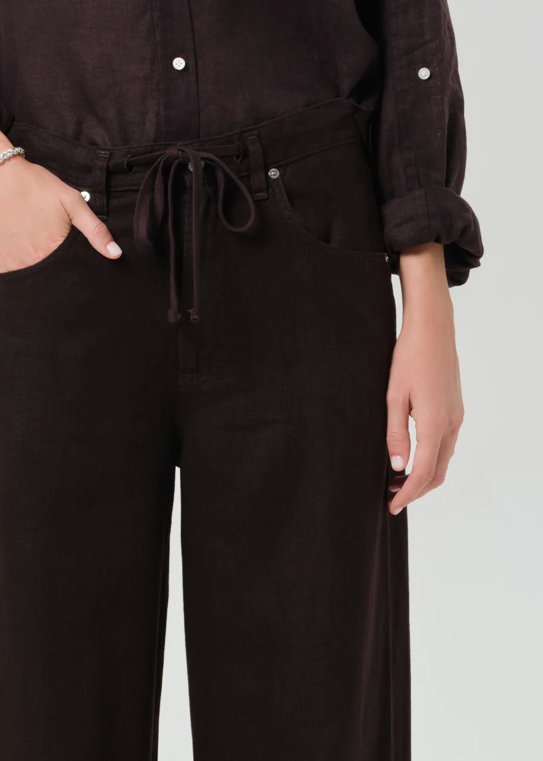 Pants Brynn Linen Chocolate