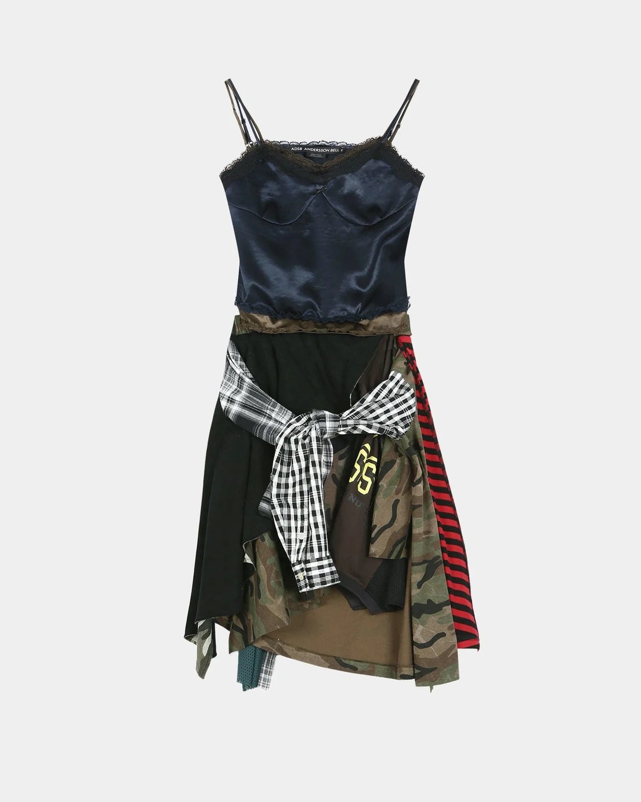 Dress Reworked Jersey Navy