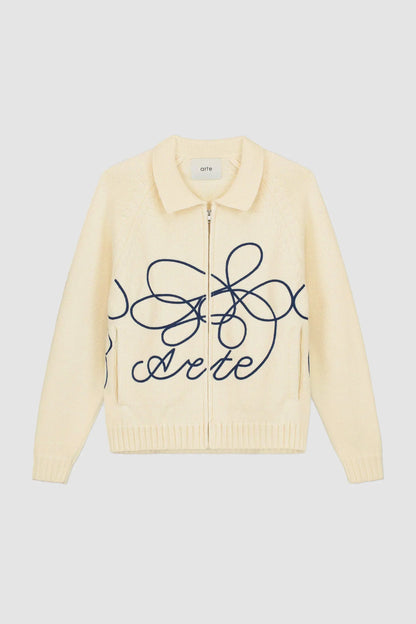 Sweater Flower Logo Cream