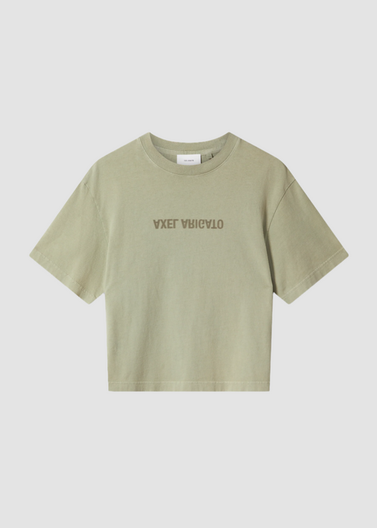T-shirt Distort Dusty Green