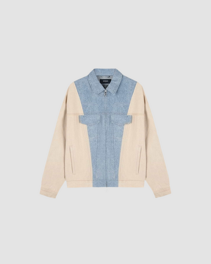 Jacket R4 Colour Block Blue