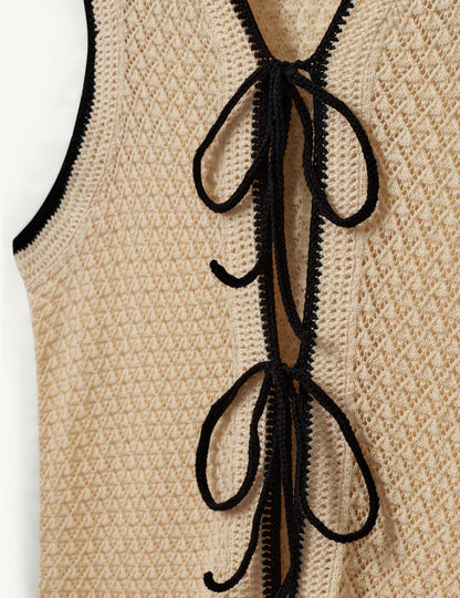 Vesta Plage Bone Black