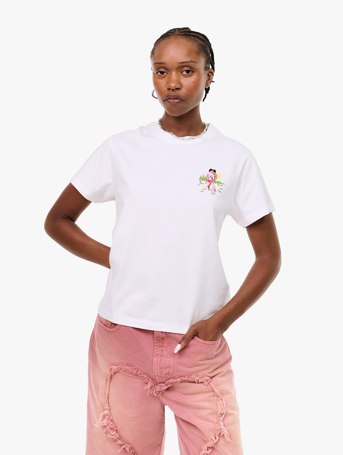T-shirt Desire White