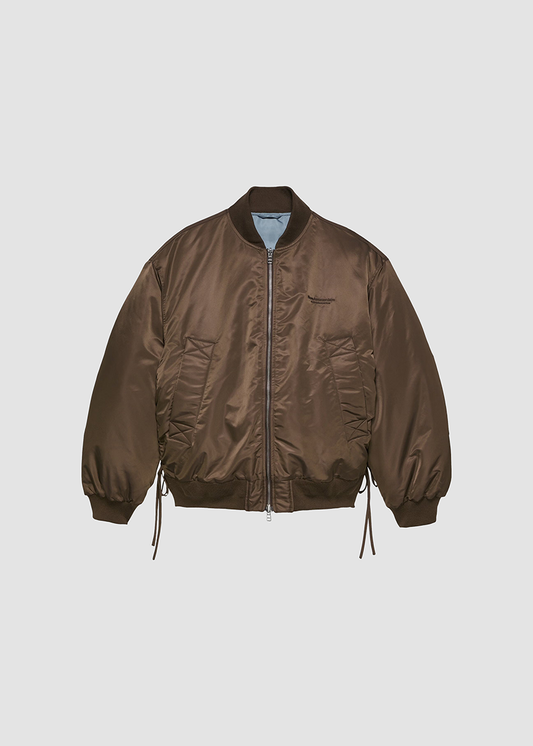 Jacket Bomber Reversible Brown&Blue