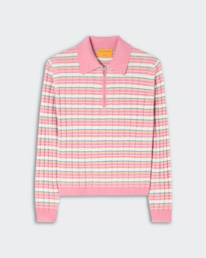 Sweater Polo Sprinkle Pink