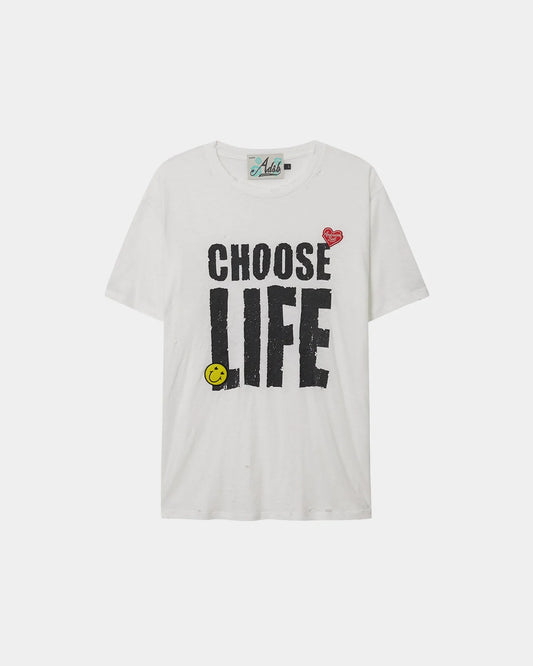 T-shirt Choose Life White