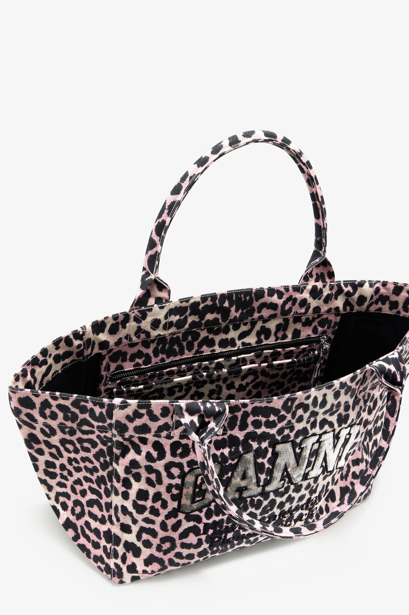 Bag Tote Medium Mauve Leopard