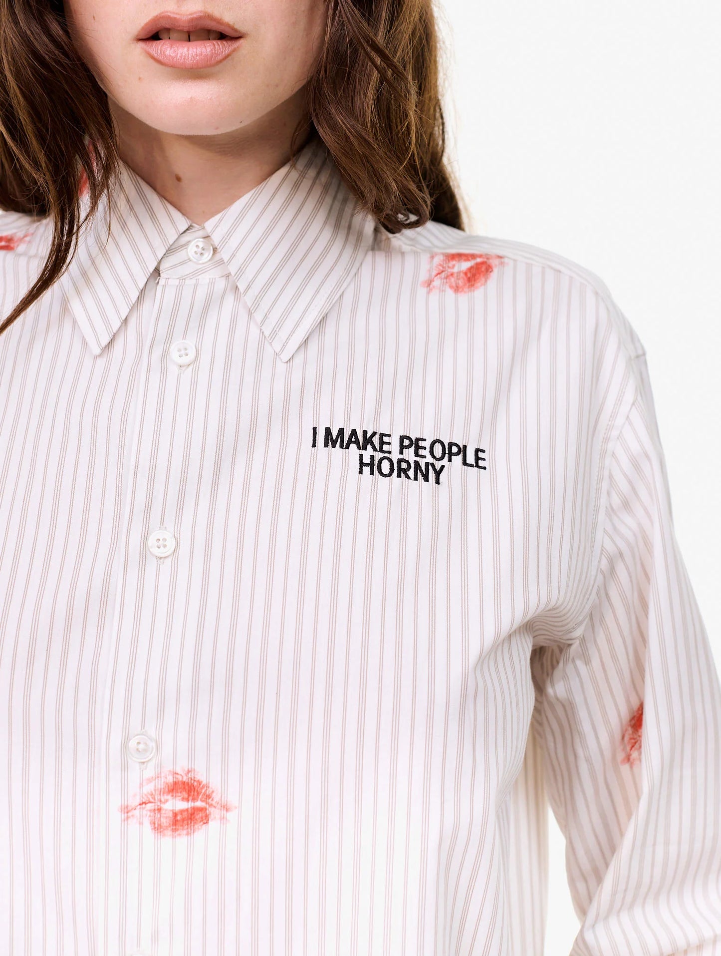 Shirt Business Sensual White
