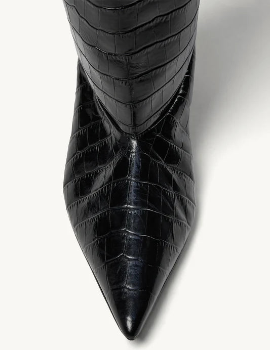 Boots Gigi Croco Black