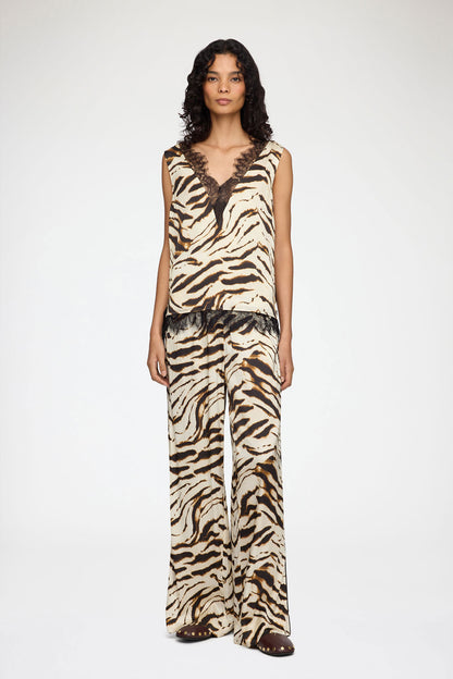 Pants Satin Zebra