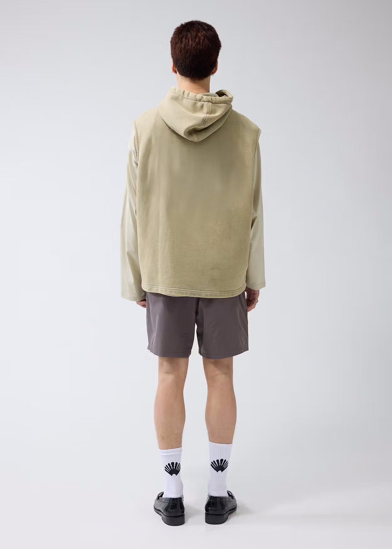 Hoodie Sleeveless Dune