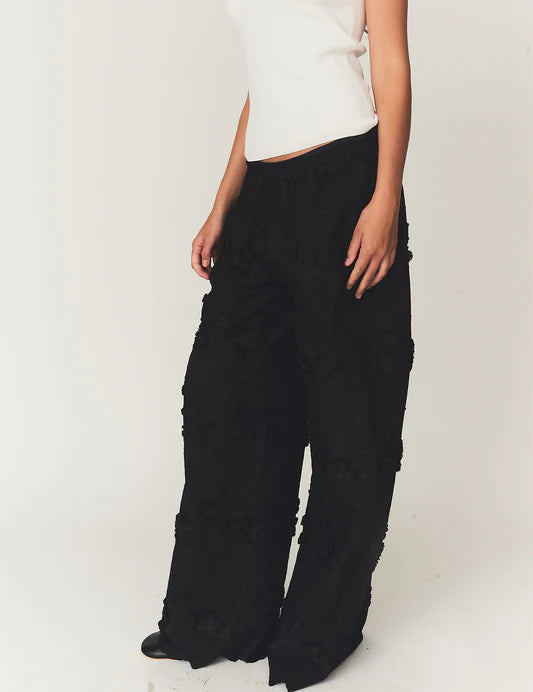 Pants Fleur Black