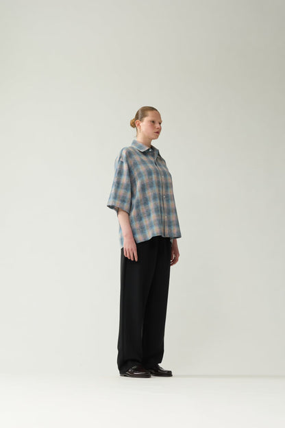 Shirt Flanel Button-up Multi