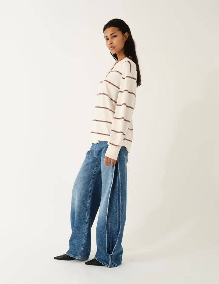Jeans Darcy Barrel Washed Blue