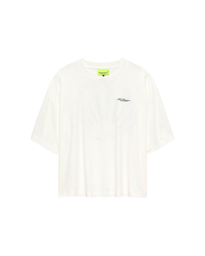 T-shirt Big Logo Washed White