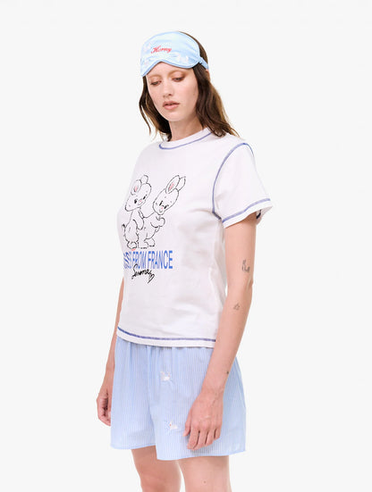 T-shirt XOXO Serena White