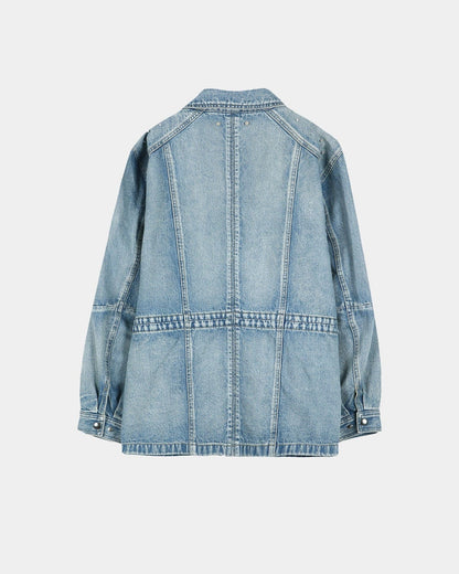 Jacket Jeweled Denim Blue