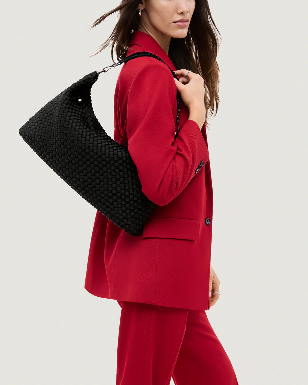Bag Porto Half-moon Black